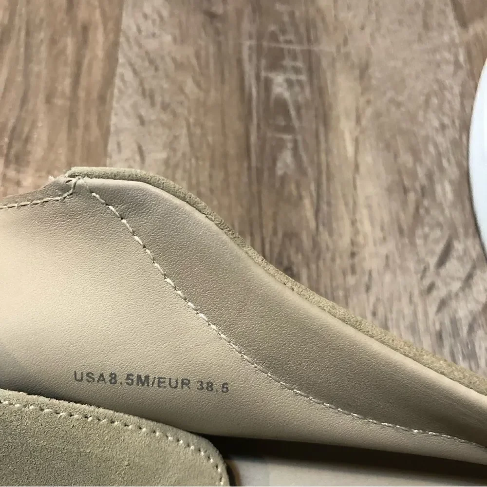 VINCE Cage Platform Suede Slip On Sneaker Size 8.5‎